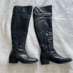 Vince Camuto Leather Over the Knee Boots